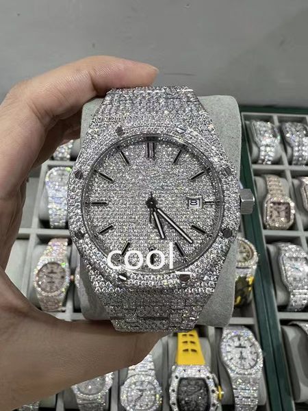 luxury mens watch for men designer movement watches diamond moissanite watch montre iced out watch automatic men's montre luxe mens lux, Slivery;brown
luxury mens watch for men designer movement watches diamond moissanite watch montre iced out watch automatic men's montre luxe mens lux, Slivery;brown