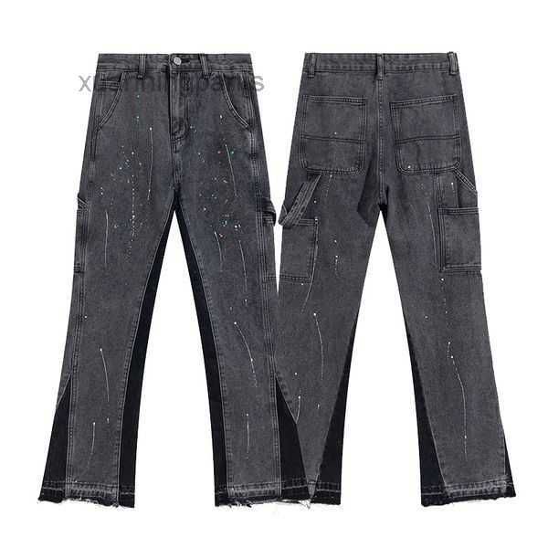 new fashion splicing jeans ripped denim pants luxury hip men oversized athleisure ftg7, Blue
new fashion splicing jeans ripped denim pants luxury hip men oversized athleisure ftg7, Blue