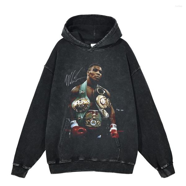 men washed hoodie vintage portrait tyson graphic printed hip hop streetwear harajuku sweatshirt cotton autumn winter, Black
men washed hoodie vintage portrait tyson graphic printed hip hop streetwear harajuku sweatshirt cotton autumn winter, Black