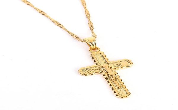 new cross inri crucifix jesus pendant necklace gold color men chain jewelry christmas gifts3456070, Silver
new cross inri crucifix jesus pendant necklace gold color men chain jewelry christmas gifts3456070, Silver
