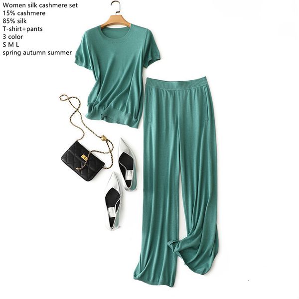 women's sweaters naizaiga silk cashmere blending 16pins thin oneck white black green women short sleeve tshirt and long pants set ksn12
women's sweaters naizaiga silk cashmere blending 16pins thin oneck white black green women short sleeve tshirt and long pants set ksn12