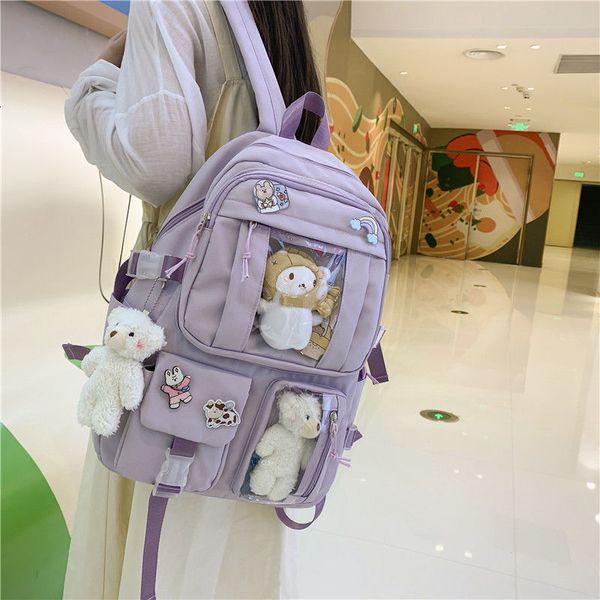 school bags large capacity high school student schoolbag female korean version harajuku cartoon backpack junior high school student backpack
school bags large capacity high school student schoolbag female korean version harajuku cartoon backpack junior high school student backpack