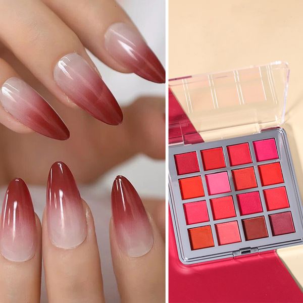 nail glitter 16colour nails powders gradient solid pigments red pink ombre design manicure glitters diy nail art eyeshadow plate set #jbf 23, Silver;gold
nail glitter 16colour nails powders gradient solid pigments red pink ombre design manicure glitters diy nail art eyeshadow plate set #jbf 23, Silver;gold