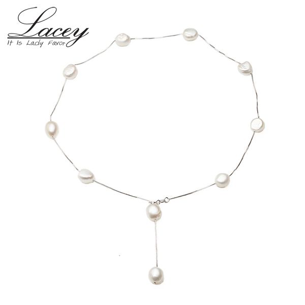 strands strings 925 silver chain real pearl necklace multi freshwater for women natural beads christmas gifts 230729, Black
strands strings 925 silver chain real pearl necklace multi freshwater for women natural beads christmas gifts 230729, Black