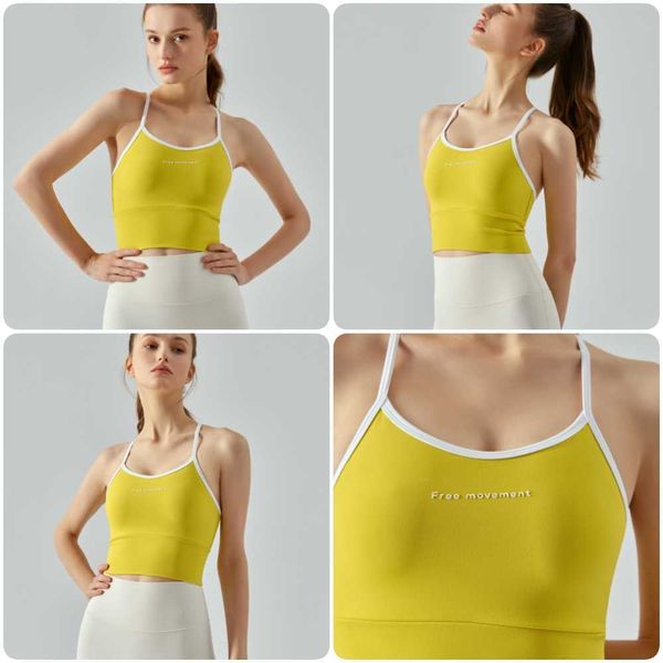 lulu bra summer x-shaped cross back sports women yoga chest pads shoulder straps contrast running fast dry fitness gym vest woman
lulu bra summer x-shaped cross back sports women yoga chest pads shoulder straps contrast running fast dry fitness gym vest woman