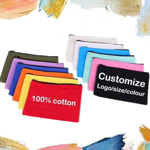 cosmetic bags cases 12pcs blank colourful diy craft bag canvas pencil case coloured makeup bag cotton pencil pouch cosmetic bag custom 23072 
cosmetic bags cases 12pcs blank colourful diy craft bag canvas pencil case coloured makeup bag cotton pencil pouch cosmetic bag custom 23072