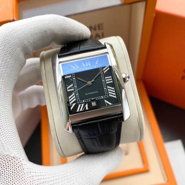 designer men wristwatches carter tank watch 0n6d mechanical movement uhr montre de luxe wit box, Slivery;brown
designer men wristwatches carter tank watch 0n6d mechanical movement uhr montre de luxe wit box, Slivery;brown