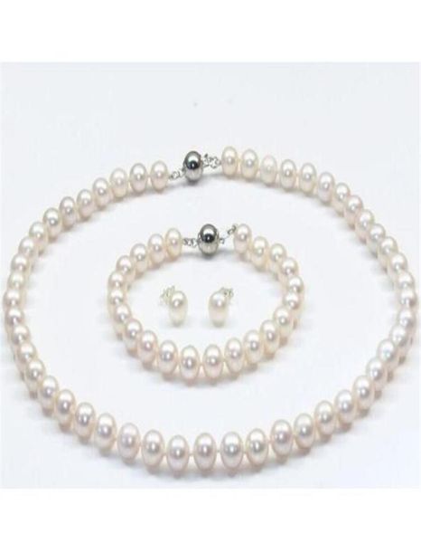 910mm natural akoya white pearl necklace 18inch 925 silver clasp bracelet earrings299v6551472
910mm natural akoya white pearl necklace 18inch 925 silver clasp bracelet earrings299v6551472
