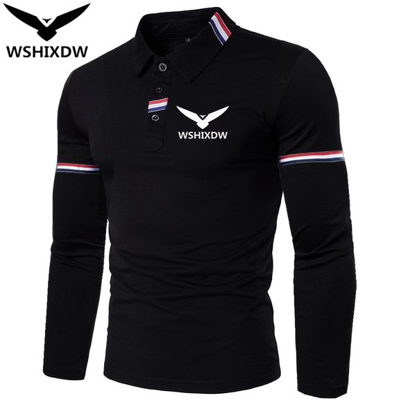 mens polos wshixdw fashion long sleeve polo shirt breathable lapel tshirt 230729, White;black
mens polos wshixdw fashion long sleeve polo shirt breathable lapel tshirt 230729, White;black