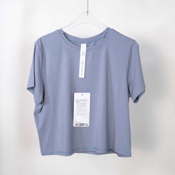 yoga lu lu lemon women's t-shirt summer short sleeve loose women's designed mobility shirt loose fit quick drying running gry
yoga lu lu lemon women's t-shirt summer short sleeve loose women's designed mobility shirt loose fit quick drying running gry