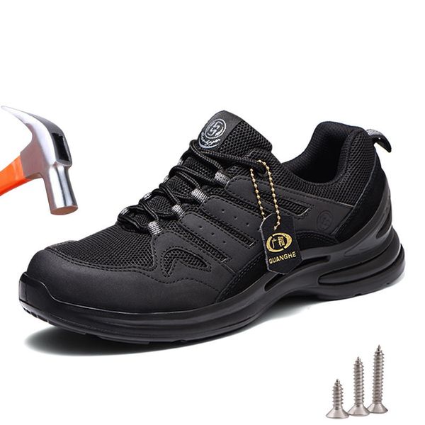 safety shoes work safety shoes men women lightweight breathable electrical insulation work sneaker industrial construction safety boots 2307, Black;brown
safety shoes work safety shoes men women lightweight breathable electrical insulation work sneaker industrial construction safety boots 2307, Black;brown