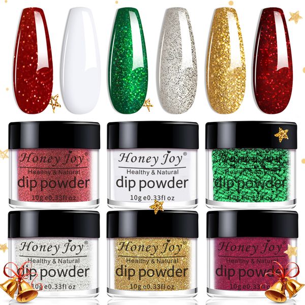 nail glitter 6 boxset very fine christmas colors red green golden dip powder nail kit dipping powder set as nail gel nail polish effect 2307, Silver;gold
nail glitter 6 boxset very fine christmas colors red green golden dip powder nail kit dipping powder set as nail gel nail polish effect 2307, Silver;gold