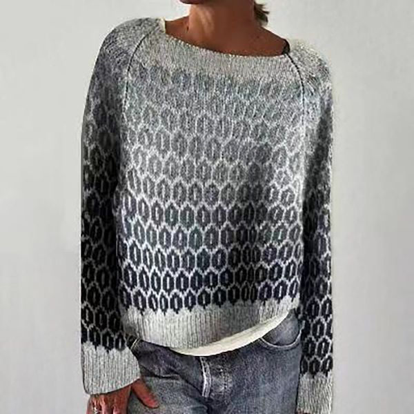 women's sweaters 3xl retro pattern print jacquard sweater women casual crew collar knitwear autumn winter long sleeve warm pullover ha, White;black
women's sweaters 3xl retro pattern print jacquard sweater women casual crew collar knitwear autumn winter long sleeve warm pullover ha, White;black