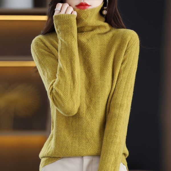 women's sweaters autumn and winter 100 wool cashmere sweater solid color high collar casual pullover knitted korean loose soft 230729, White;black
women's sweaters autumn and winter 100 wool cashmere sweater solid color high collar casual pullover knitted korean loose soft 230729, White;black