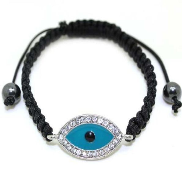 lowest new charm braided evil eye bracelet with sparkling rhinestones 10pcslot9021635, Golden;silver
lowest new charm braided evil eye bracelet with sparkling rhinestones 10pcslot9021635, Golden;silver