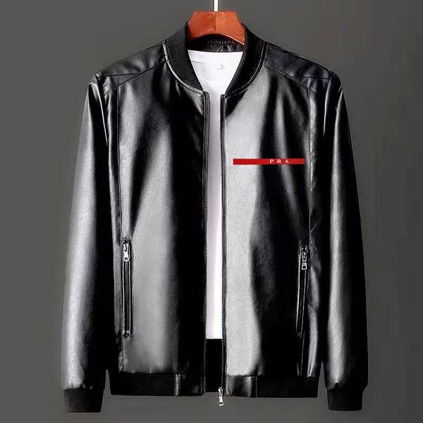 designer men's leather jacket men's jacket autumn spring stand collar zipper motorcycle fashion motorcycle leather jacket, Black;brown
designer men's leather jacket men's jacket autumn spring stand collar zipper motorcycle fashion motorcycle leather jacket, Black;brown