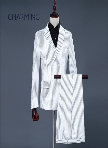 mens pinstripe suit white striped fabric suitable for wedding host singer mens suit men039s 2 piece suits jacket pants3260309, Black;gray
mens pinstripe suit white striped fabric suitable for wedding host singer mens suit men039s 2 piece suits jacket pants3260309, Black;gray