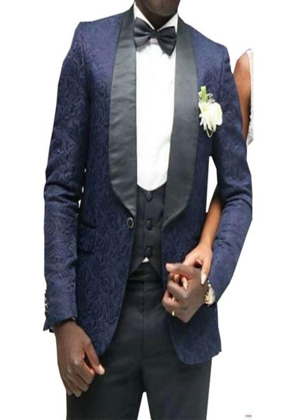 new stylish design one button navy blue groom tuxedos shawl lapel groomsmen man suits mens wedding suits jacketpantsvestt9372969, Black;gray
new stylish design one button navy blue groom tuxedos shawl lapel groomsmen man suits mens wedding suits jacketpantsvestt9372969, Black;gray