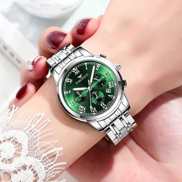 wristwatches luxury watches women bracelet stainless steel fashion waterproof ladies quartz wristwatch green female clock for gifts 230729, Slivery;brown
wristwatches luxury watches women bracelet stainless steel fashion waterproof ladies quartz wristwatch green female clock for gifts 230729, Slivery;brown