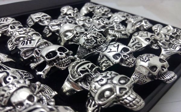 bulk lots 100pcs men skull rings 2020 new gothic biker punk cool rings whole fashion jewelry lot9115887, Silver
bulk lots 100pcs men skull rings 2020 new gothic biker punk cool rings whole fashion jewelry lot9115887, Silver