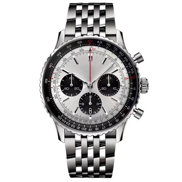 aviation luxury mens sports watch timing design timing vk quartz movement with stainless steel watch belt watch 43mm waterproof diving air t, Slivery;brown
aviation luxury mens sports watch timing design timing vk quartz movement with stainless steel watch belt watch 43mm waterproof diving air t, Slivery;brown