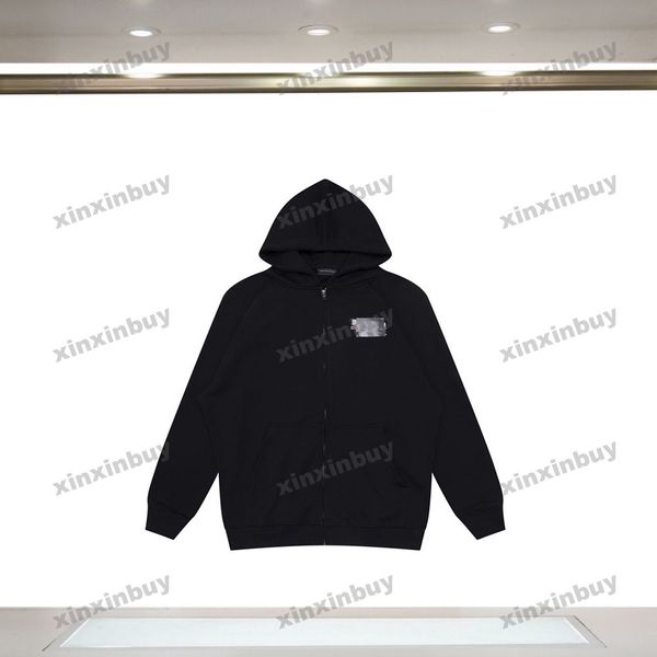 xinxinbuy men women designer sweatshirt hoodie wave embroidery sweater blue black white xs-2xl, Black;brown
xinxinbuy men women designer sweatshirt hoodie wave embroidery sweater blue black white xs-2xl, Black;brown
