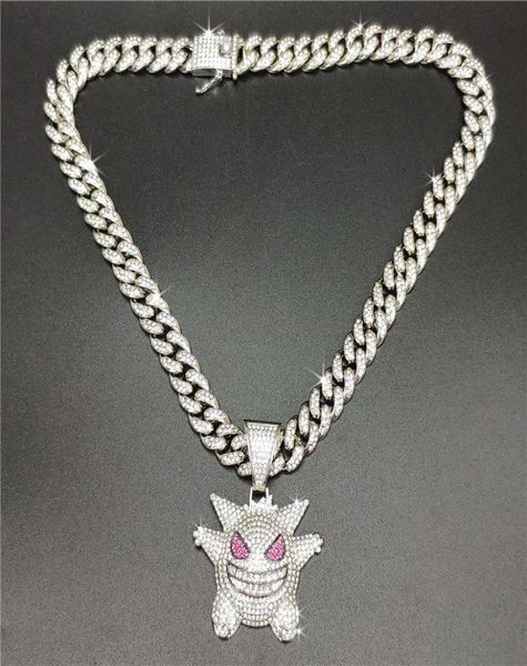 iced out chains little devil pendant necklace for men hip hop bling chains jewelry men039s diamond tennis bracelet8779190, Black
iced out chains little devil pendant necklace for men hip hop bling chains jewelry men039s diamond tennis bracelet8779190, Black