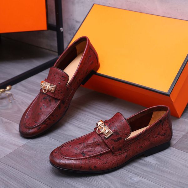 2023 mens dress shoes classic business fashion elegant formal wedding flats male brand designer slip on office oxford shoes size 38-44, Black 
2023 mens dress shoes classic business fashion elegant formal wedding flats male brand designer slip on office oxford shoes size 38-44, Black