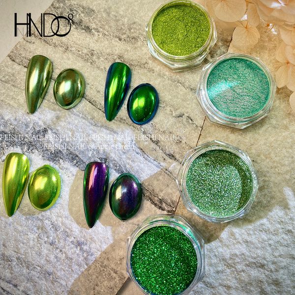 nail glitter hndo 4 pcs reflective green magic mirror powder set chrome nail glitter pigment dust professional manicure decorations design 2, Silver;gold
nail glitter hndo 4 pcs reflective green magic mirror powder set chrome nail glitter pigment dust professional manicure decorations design 2, Silver;gold