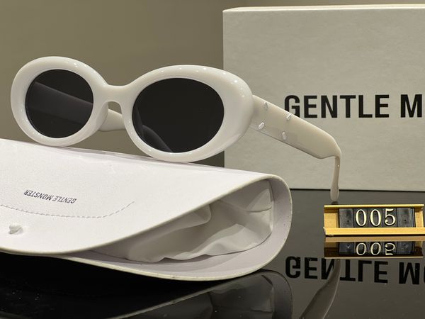 high beauty gentle monster sunglasses for men and women designers, oval plate glasses, uv400 resistant sunglasses m005, White;black
high beauty gentle monster sunglasses for men and women designers, oval plate glasses, uv400 resistant sunglasses m005, White;black