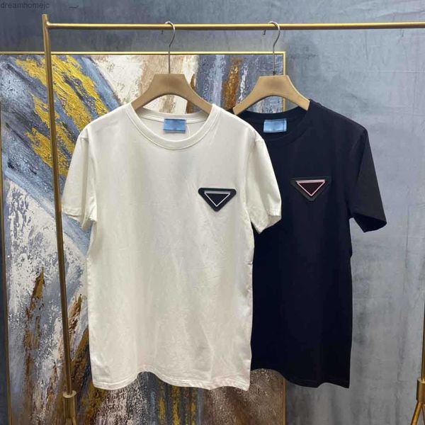 2023ss summer new cotton printing short sleeve classic round neck panel tshirt pullover tees, White;black
2023ss summer new cotton printing short sleeve classic round neck panel tshirt pullover tees, White;black
