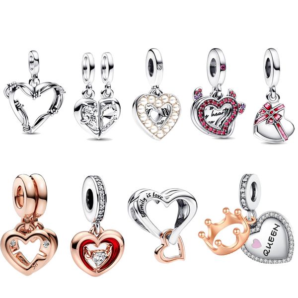 2023 new charms jewelry european american fashion designers 925 silver love valentine's day gift diy fit pandora bracelet necklace trin, Bronze;silver
2023 new charms jewelry european american fashion designers 925 silver love valentine's day gift diy fit pandora bracelet necklace trin, Bronze;silver