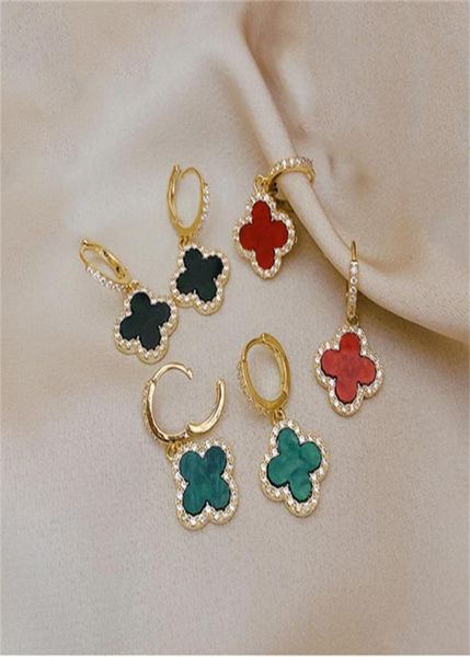 designer stud earrings women love fourleaf clover earrings fashion wedding earring jewelry6500394, Golden;silver
designer stud earrings women love fourleaf clover earrings fashion wedding earring jewelry6500394, Golden;silver