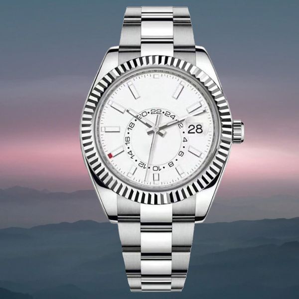 mens automatic watches luxury watch mechanical 42mm stainless steel waterproof luminous gold montre homme watch fashion watches skydweller 8, Slivery;brown
mens automatic watches luxury watch mechanical 42mm stainless steel waterproof luminous gold montre homme watch fashion watches skydweller 8, Slivery;brown
