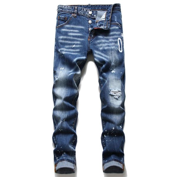 skinny jeans men designer black white denim pant stacked distressed ripped slim fit motorcycle biker trousers luxurys long patchwork pantalo, Blue
skinny jeans men designer black white denim pant stacked distressed ripped slim fit motorcycle biker trousers luxurys long patchwork pantalo, Blue