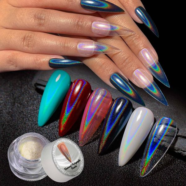 nail glitter 03 g laser nail powder for diy art decoration fashion nails magic mirror glitter for manicure design 230729, Silver;gold
nail glitter 03 g laser nail powder for diy art decoration fashion nails magic mirror glitter for manicure design 230729, Silver;gold