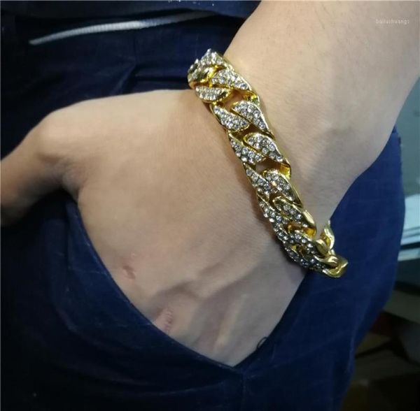 men039s bracelet hip hop iced out bracelet mens hiphop gold silver color miami curb cuban link male street jewelry14336994, Black
men039s bracelet hip hop iced out bracelet mens hiphop gold silver color miami curb cuban link male street jewelry14336994, Black
