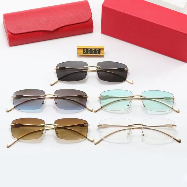 2023 new fashion luxury designer classic goggle outdoor beach sunglasses rimless rectangle buffalo horn fashion classic mens clear black eye, White;black
2023 new fashion luxury designer classic goggle outdoor beach sunglasses rimless rectangle buffalo horn fashion classic mens clear black eye, White;black
