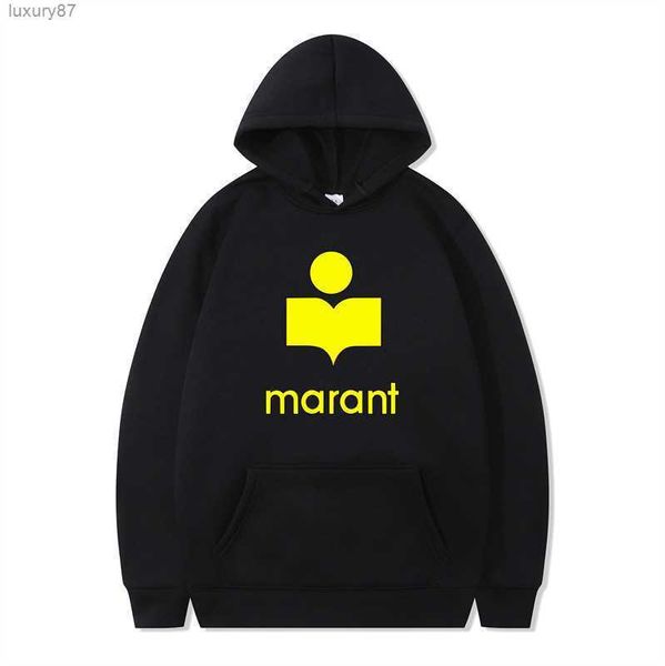 2023 autumn and winter men's women's marant letter fleece printed leisure long sleeve sweater, Black
2023 autumn and winter men's women's marant letter fleece printed leisure long sleeve sweater, Black