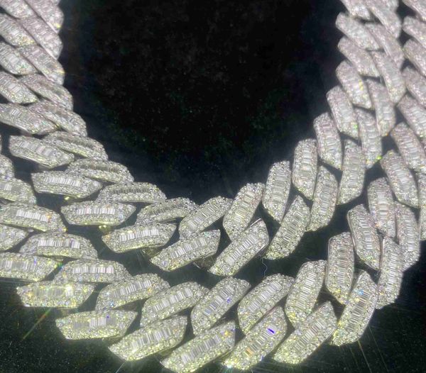 925 sterling silver necklace 15mm thick miami cuban chain hip hop jewelry men t square mosson cuban chain
925 sterling silver necklace 15mm thick miami cuban chain hip hop jewelry men t square mosson cuban chain
