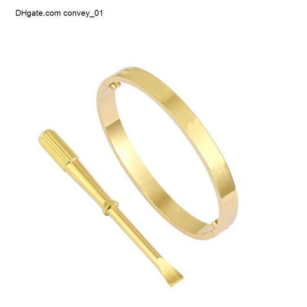 bracelet designer love bracelets luxury jewelry women bangle classic 5.0 titanium steel alloy gold plated craft colors gold/silver/rose neve, Black
bracelet designer love bracelets luxury jewelry women bangle classic 5.0 titanium steel alloy gold plated craft colors gold/silver/rose neve, Black