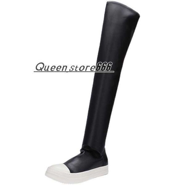 over the knee boots designer woman rick ownes shoes black elastic thigh high boot real leather black platform heel martin booties
over the knee boots designer woman rick ownes shoes black elastic thigh high boot real leather black platform heel martin booties