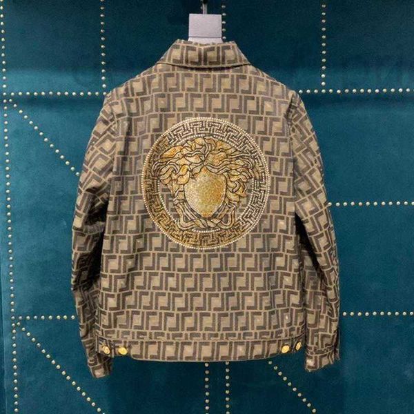 men's jackets designer vers mens cardigan coat designer jacket jacquard embroidered baseball jackets medusa casual shirt men women hip-, Black;brown
men's jackets designer vers mens cardigan coat designer jacket jacquard embroidered baseball jackets medusa casual shirt men women hip-, Black;brown