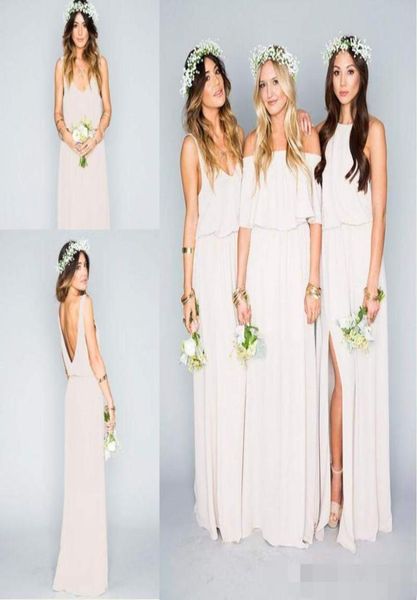 2019 new romantic chiffon long bridesmaid dresses mumu bohemian beach mixed style side slit bridesmaids dress custom made8466744, White;pink
2019 new romantic chiffon long bridesmaid dresses mumu bohemian beach mixed style side slit bridesmaids dress custom made8466744, White;pink