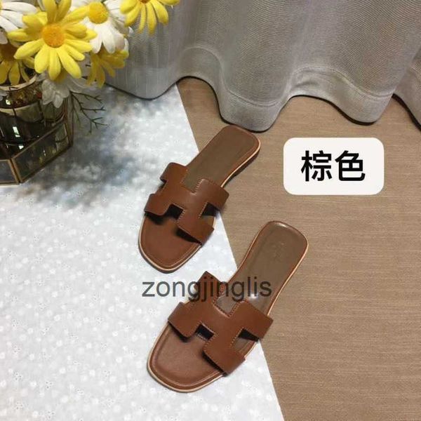 slipper designer h-tow sandal version oran women higshoes leatbear slippers women's versatile color matching wearing flat bottomed beac
slipper designer h-tow sandal version oran women higshoes leatbear slippers women's versatile color matching wearing flat bottomed beac