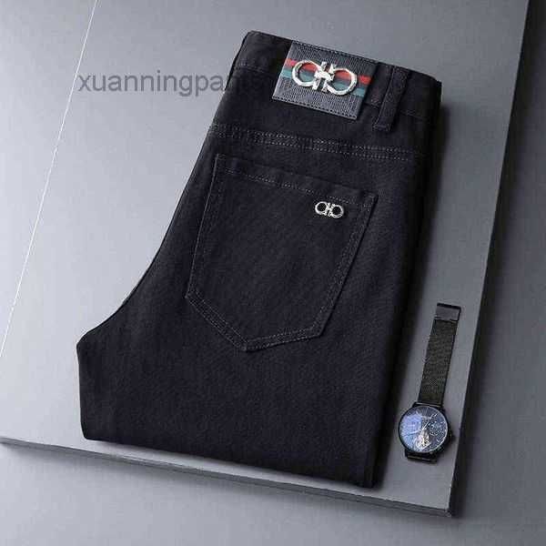 men's clothing chino pants cotton jeans embroidered thin straight close-fitting denim 0fuh, Blue
men's clothing chino pants cotton jeans embroidered thin straight close-fitting denim 0fuh, Blue