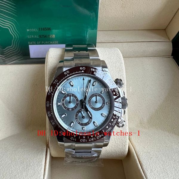 bt better factory watches th-12.2mm 116506 40mm iced blue dial panda ceramic cal.4130 movement mechanical automatic chronograph mens watch m, Slivery;brown
bt better factory watches th-12.2mm 116506 40mm iced blue dial panda ceramic cal.4130 movement mechanical automatic chronograph mens watch m, Slivery;brown