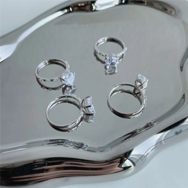 luxury love heart designer ring for woman 925 sterling silver fashion jewelry cubic zirconia round oval diamond womens bride wed engagement, Slivery;golden
luxury love heart designer ring for woman 925 sterling silver fashion jewelry cubic zirconia round oval diamond womens bride wed engagement, Slivery;golden