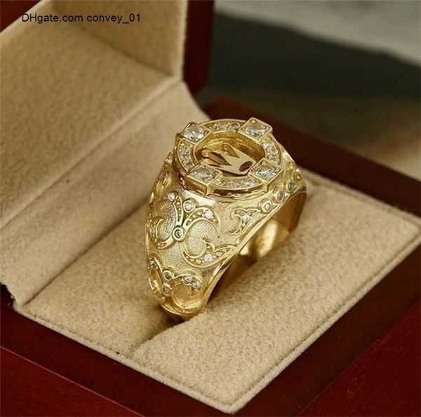 classic band rings gold color rings for men gold colors inlaid with white zircon crown punk ring boyfriend party fashion jewelry g230213, Silver
classic band rings gold color rings for men gold colors inlaid with white zircon crown punk ring boyfriend party fashion jewelry g230213, Silver