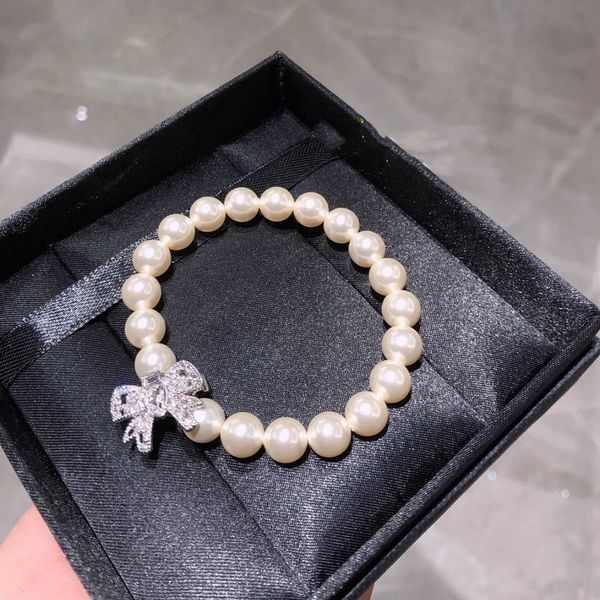 miao family girl heart bow french pearl bracelet women's versatile jewelry summer new product beaded chain, Golden;silver
miao family girl heart bow french pearl bracelet women's versatile jewelry summer new product beaded chain, Golden;silver